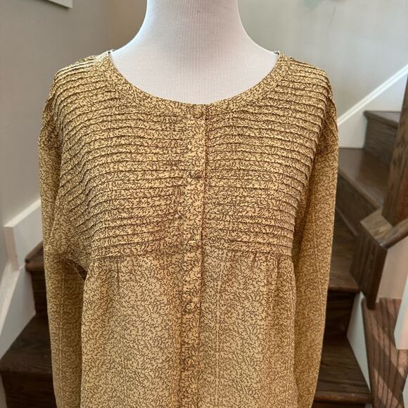 Karen by Simonsen Say Shirt Speed Pearl Blouse Size Small  (34) NWT - Picture 3 of 10